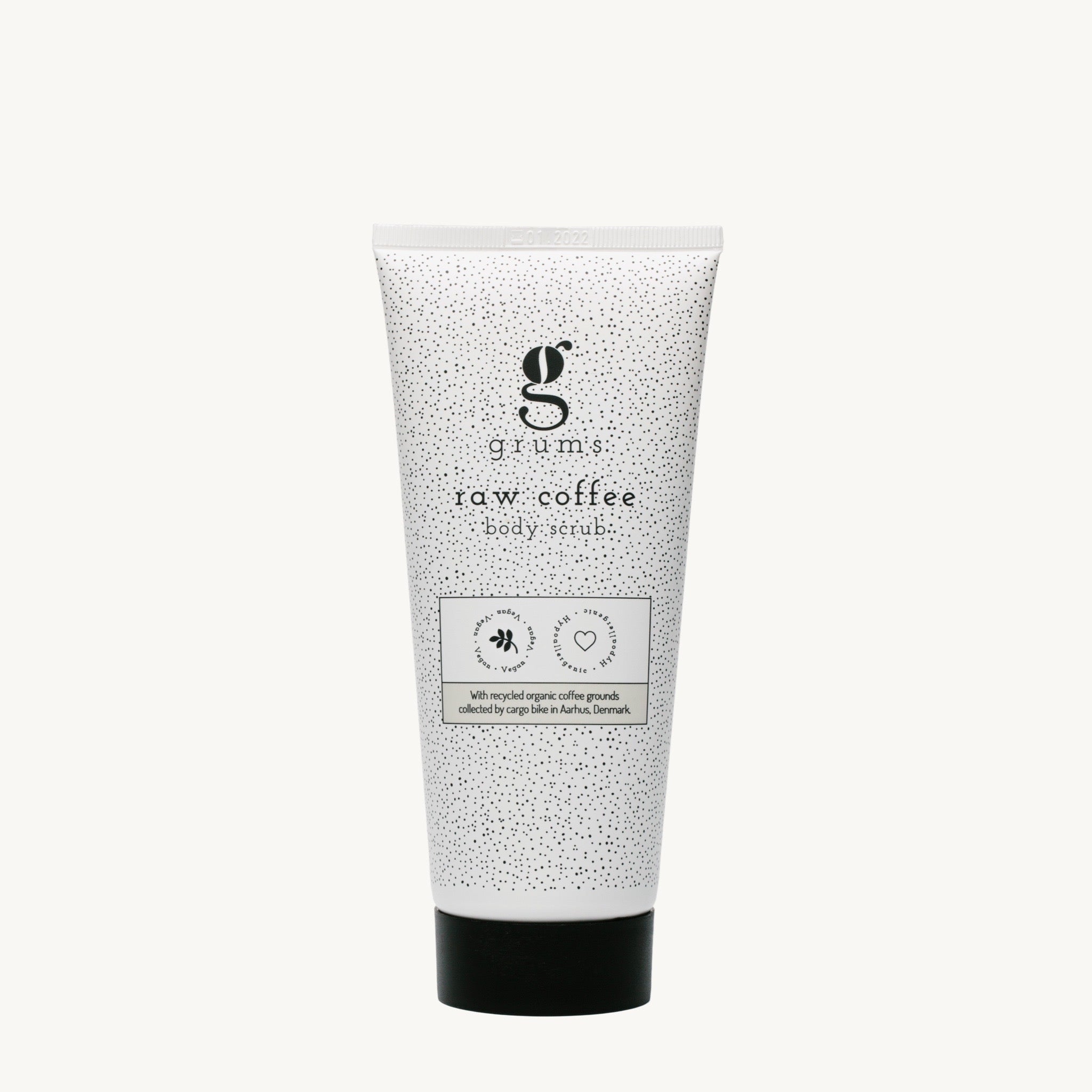 grums raw coffee body scrub - NIMO SKIN