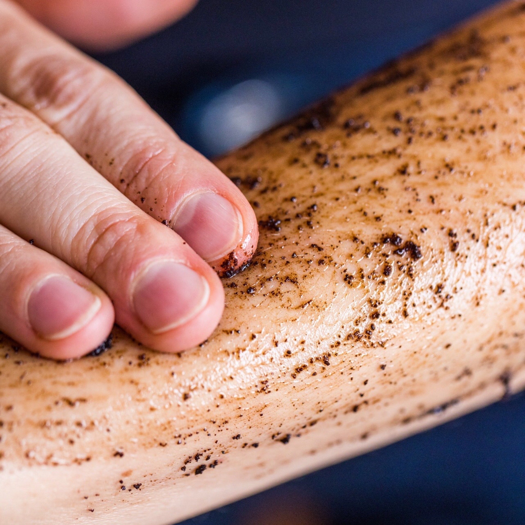 grums raw coffee body scrub - NIMO SKIN