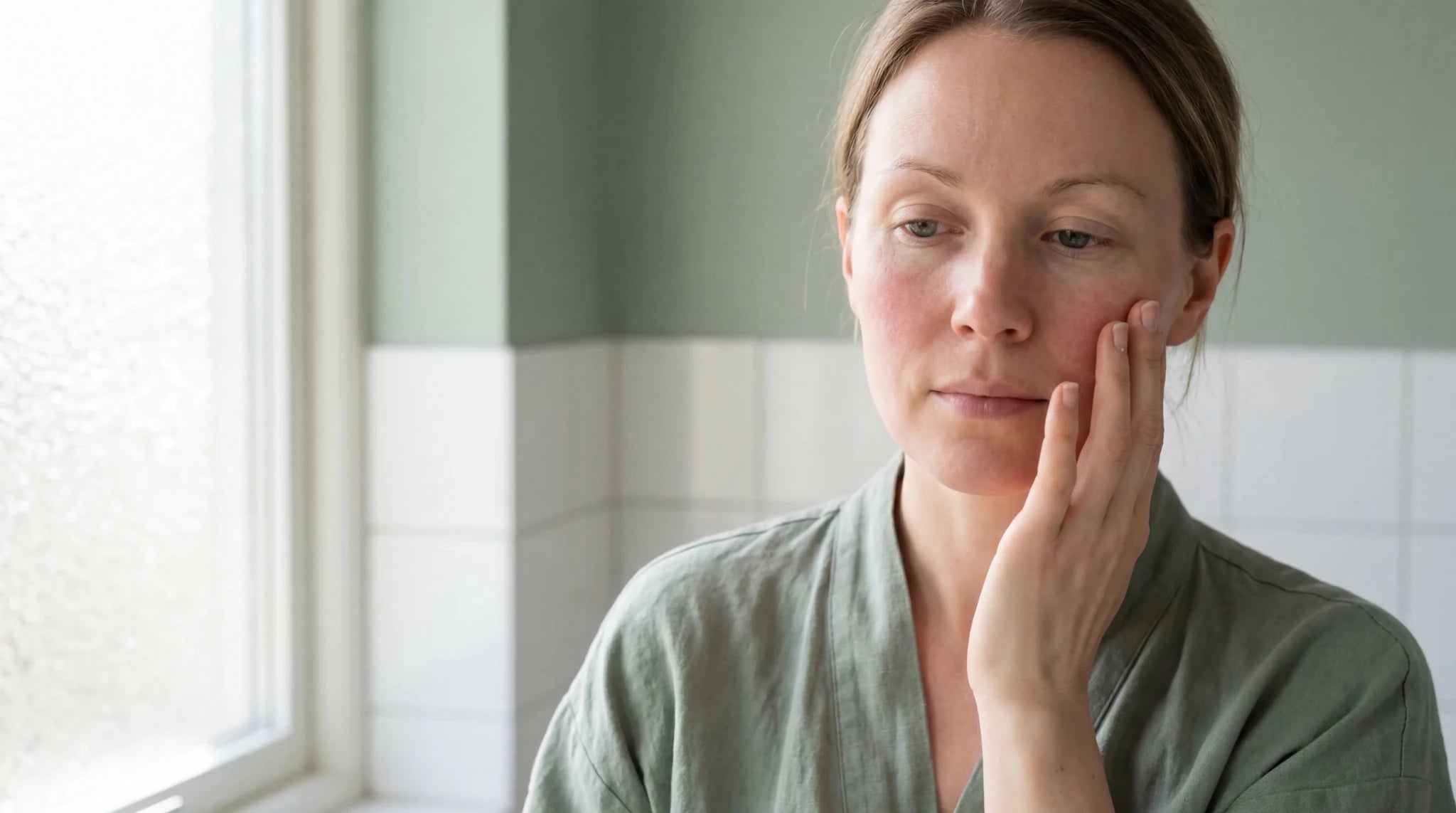 Sådan beskytter du din rosacea-hud mod sol - NIMO SKIN