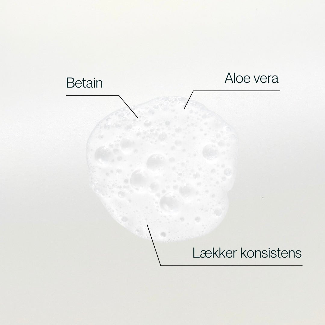 Mild skummende ansigtsrens med osmolyte - NIMO SKIN